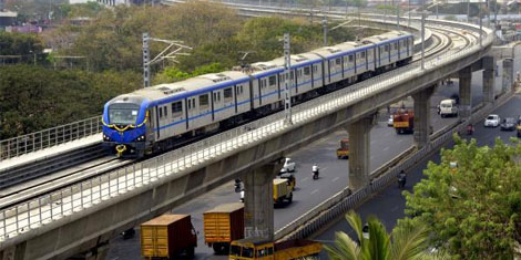 Metro Train to Thirumazhisai